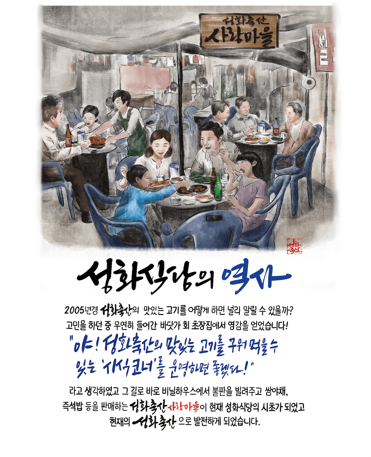성화 시작